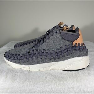 Nike Mens Air FootScape Woven Chukka SE Gray